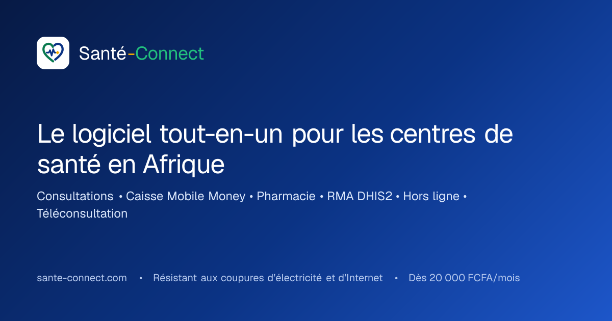 Santé-Connect — Medical software and teleconsultation